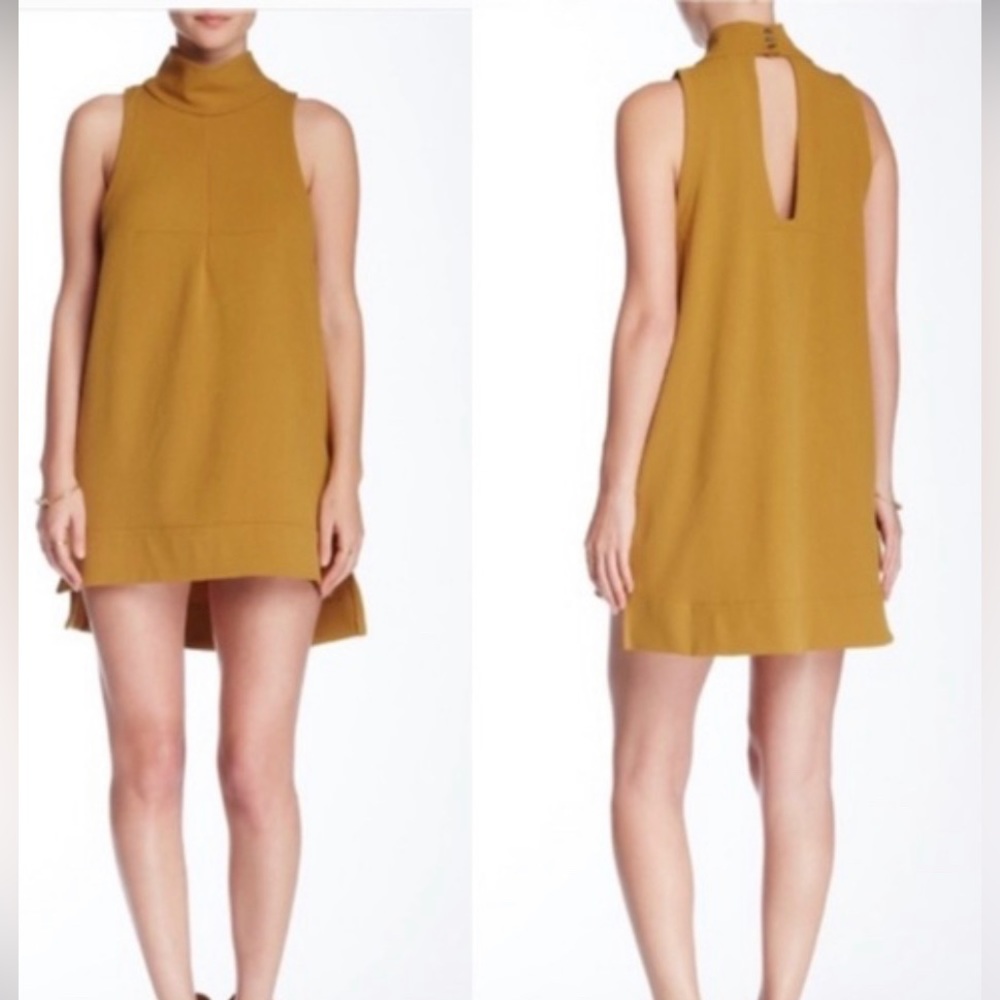 Free People Goldie Mock Neck Tunic